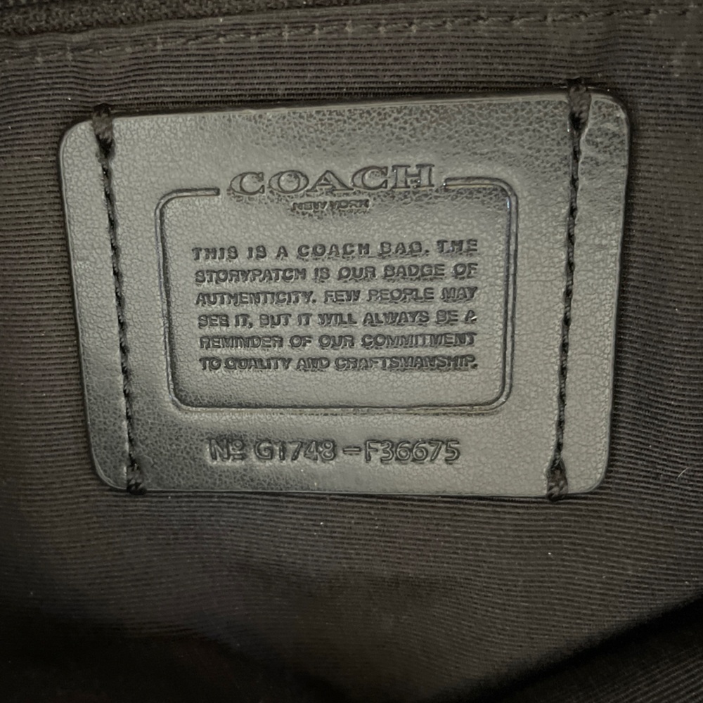 Coach Leather Bag EUC - Picture 9 of 14